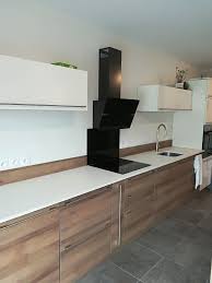 Cuisine Bois Plan De Travail Dekton Blanc Meuble Haut Laque Blanc Brillant Meuble Haut Cuisine Bois Plans De Travail Blancs