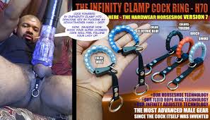 INFINITY CLAMP HORSESHOE COCKRING - allknight.com