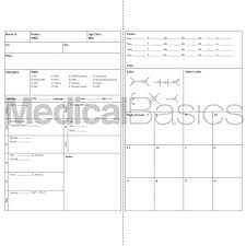 Pocket Nurse Report Sheet Notebook Brain Sheet Template