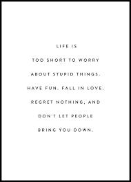Life Is Poster Life Is Too Short Quotes Quote Posters Lucky Quotes