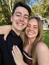 I have some very special news to share—I'm engaged!!! 🤍💍 My fiancé Ryan  and I are high school sweethearts and we are completely and ridiculously  overjoyed to start this next chapter of