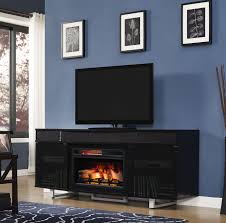 Many electric fireplaces fit up against a wall, but you can also choose a corner electric fireplace to create a different aesthetic. 72 New Enterprise Infrared Media Electric Fireplace W Bluetooth Speakers
