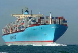 Quatre Geants A Double Chateau Pour Maersk Line Mer Et Marine Marine Marchande Mer Et Marine Barque De Peche