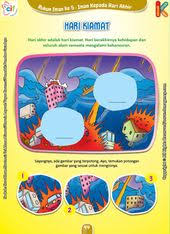 Download Gratis Worksheet Hari Kiamat Pendidikan Buku Anak Membaca Buku