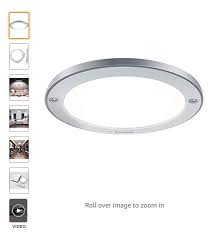 Youtob Led Flush Mount Ceiling Light 15w 100 Watt Equivalent 1200lm Brushed Silver Round Lighting Ceiling Lights Flush Mount Ceiling Lights Led Flush Mount