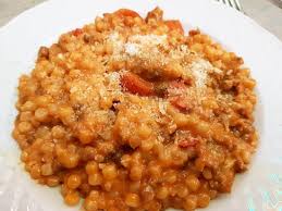 By daniela last updated gen 19, 2018 1.781 0. Fregola Con Zafferano Pomodoro E Salsiccia Picture Of La Tana Sarda Rome Tripadvisor