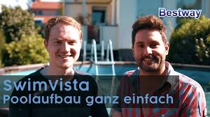 Bestway So Gelingt Der Einfache Aufbau Deines Swimvista Pools Youtube