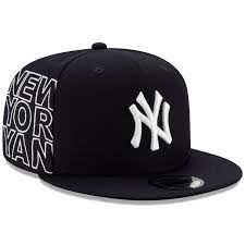 Men S New Era Navy New York Yankees Team Shorten 9fifty Adjustable Snapback Hat New Era Snapback Hats Yankees Team