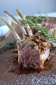 Roasted Rack Of Lamb With Dijon Mustard And Fresh Herbs Sage To Silver Recipe In 2020 Lamb Recipes Roast Rack Of Lamb Lamb Rack Recipe