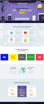 Virtual Private Network Website Design Landingpage Onepage Vpn App Website Bkdemos Web Design Minimalist Web Design Design