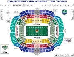 Baltimore Ravens M T Bank Stadium Stadium Diagrams Baltimore Ravens San Diego Chargers M T Bank Stadium