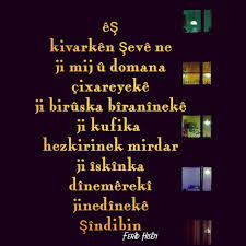 Feridhisen Helbest Kurdi Siir