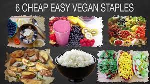 6 Cheap Easy Vegan Staples Vegan Staples Going Vegan Vegan Recipes