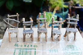 Fairy Garden Twig Chairs Tutorial Fairy Furniture Fairy Garden Fairy Garden Furniture