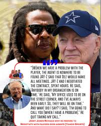 Jerry Jones Uses Jay-Z As The Reason Why He Prefers To Not Deal With  Agents, Says Jay Stop Answering His Calls After Dez Bryant Deal #jerryjones  #jayz #dezbryant