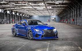 Hd Wallpaper Blue Lexus Rc F Wallpaper Flare