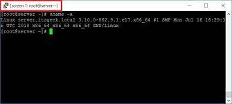 Meanwhile processes in the windows may continue, as the windows are in the detached state. How To Use Linux Screen Command Linux Itzgeek