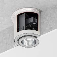 Flush mount lighting is a common ceiling light that can be used anywhere in the home, even in small spaces with low ceilings. Led Compact Downlights For Flush Mounting Installation In Unplastered Or Plastered Concrete Ceilings Bega