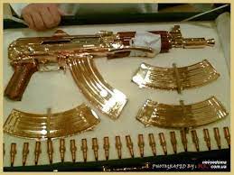 Our california legal 24k gold plated russian ak47 in 7.62×39. Ak 47 Full 24 Karat Gold In Dubai Youtube