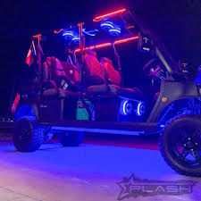 Ultimate Golf Cart Lighting Kit Color Changing Led S Plashlights