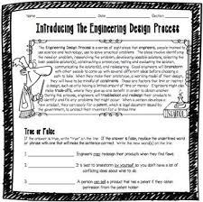 Introducing The Engineering Design Process Worksheet Scientific Method Worksheet Engineering Design Process Middle School Technology