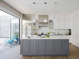 Grey implies a sense of timelessness that allows you to use a number of different colors, styles this style will fit into either contemporary or vintage look decor and features a center panel that has a wide shaker door. White Grey Kitchen Kabinet Ideas For Android Apk Download