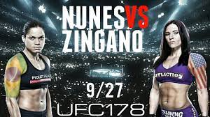 Cat zingano official sherdog mixed martial arts stats, photos, videos, breaking news, and more for the featherweight fighter from united states. Ufc 178 Amanda Nunes Vs Cat Zingano Youtube