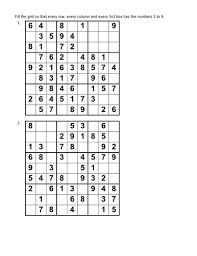 Check spelling or type a new query. 100 Sudoku Puzzles Plus Answers Easy Level Maths Logic Fun Critical Thinking Teaching Resources
