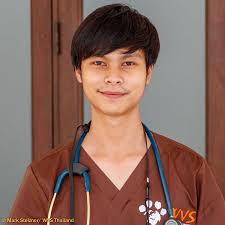 ⭐ Staff Spotlight ⭐ Meet Kwang, Pae, and New, some of our newest recruits  at WVS Care for Dogs in Thailand. Kwang, a veterinary nurse, took part in  one of our courses