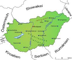 Ungarn Geografie Landkarte Lander Ungarn Goruma