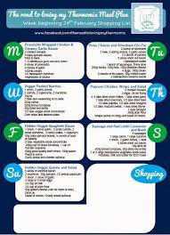 Trtlmt Meal Plan And Shopping List 24 2 2014 Thermomix Recipes Meal Planning Thermomix