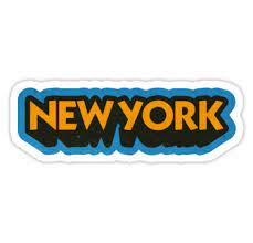 New York State Sticker Retro Pop Sticker By Retroready Pop Stickers Retro Pop Cute Stickers