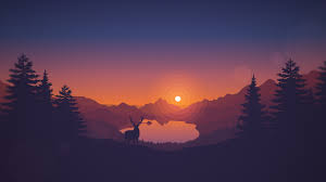 Hd wallpaper minimalism sunset firewatch wallpaper flare. Firewatch Wallpapers Hd For Desktop Backgrounds