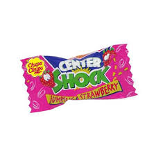 Жвачка center shock scary mix. Chupa Chups Center Shock Gum Strawberry 4 G
