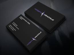 Just simply change the texts to put your business name, contacts, address.etc. Electrical Business Cards 449 Custom Electrical Business Card Designs