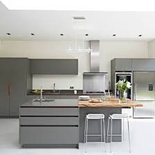 As shown in the above example, the island allows for seating directly in the kitchen for family and guest interaction with the cook. Modern Kitchen Design Ideas With Island Ayayhome