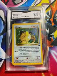 Check spelling or type a new query. Graded 8 5 Meowth Promo Asking 10 Pokemon Cards Pokemon Pokemon Tcg