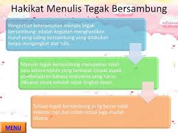 Lembar kerja menulis tegak bersambung download modul lengkap; Menulis Tegak Bersambung Ppt Download
