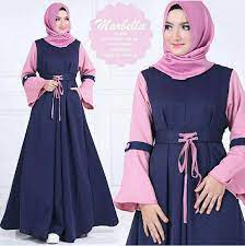 Maybe you would like to learn more about one of these? Baju Gamis Warna Pink Kombinasi Warna Biru Jilbab Gucci