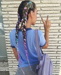 How to french braid hair with extensions. Pinterest Blasiankeke Dutch Braids Cornrows Braids With Extensions Kanekalon Hairstyles