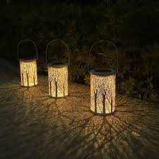 Solar Led Hanging Light Retro Hollow Metal Cloud Lantern Outdoor Garden Atmosphere Decor Lamp Wish Hanging Solar Lights Outdoor Lanterns Outdoor Hanging Lights
