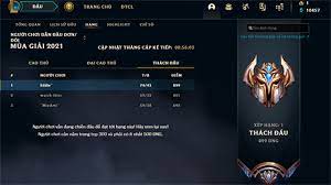 Tìm theo rank chưa rank rank đồng rank bạc rank vàng rank bạch kim rank kim cương rank cao thủ rank thách đấu. Ai La NgÆ°á»i Vá»«a Leo Len Top 1 Thach Ä'áº¥u May Chá»§ Lmht Viá»‡t Nam