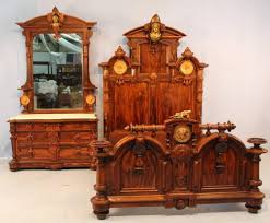 This particularly exceptional example of french cabinetmaking was crafted in the countryside near the city of lyon, the second largest city of france, and famous for its skilled and exceptional furniture craftsmen. Spectacular Victorian Rosewood Two Piece Bedroom Suite By Pottier Stymus Will Headline Stevens Artwire Press Release From Artfixdaily Com