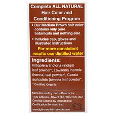 light mountain natural hair color conditioner medium