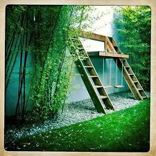A Tree House Idea For People Without Trees Or To Incorporate Into One With Trees Kinderspielhaus Garten Kinder Spielhaus Garten Kinderspielplatz Garten
