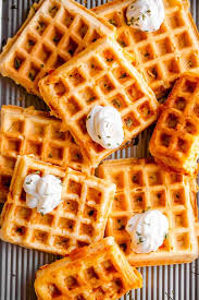 Introducing the new and improved keto breakfast waffles! Easy Chaffles Recipe Low Carb Keto Waffles Diethood