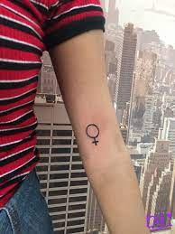 However, this lioness tattoo is the perfect female lion tattoo. Female Sign Tattoo By Bili Gimenez Ig Bili Tattoos Feminist Tattoo Tattoos Tattoo Signs