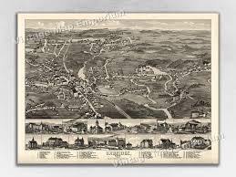 1880 Uxbridge, Massachusetts Map ...