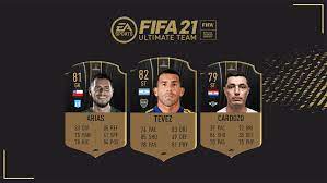 Carlos tévez's 2k rating weekly movement. Fifa 21 Tevez Cardozo Acosta Motm Libertadores 5 December Man Of The Match Fifaultimateteam It Uk