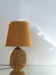 Table lamps | modern & contemporary lighting. Gunnar Nylund Stoneware Chamotte Table Lamp Mustard For Rorstrand Gunnar Nylund Rorstrand Vinterior